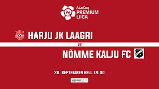 HARJU JK LAAGRI - NÕMME KALJU FC, A. LE COQ PREMIUM LIIGA 30. voor