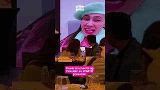 Sweet moments ng CassRen sa WIMYIT presscon