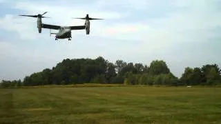 MV-22 Osprey Arriving at RotorFest 2010