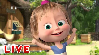 🔴 LIVE STREAM 👱‍♀️🐻 마샤와 곰 😱👻 오싹한 휴식 😱👻 Masha and the Bear