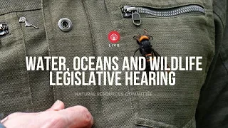 Water, Oceans and Wildlife Legislative Hearing