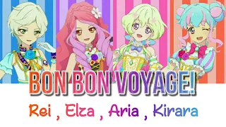 Aikatsu Stars! -『Bon Bon Voyage!』- Rei,Elza,Aria,Kirara