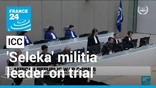 Central African Republic 'Seleka' militia senior member pleads not guilty at ICC • FRANCE 24