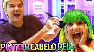 PINTEI O CABELO DA GI! COMO FICOU? [+10]