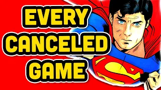 Cancelled SUPERMAN Games: Game Facts Special