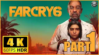 Far Cry 6 PS5 4K 60FPS HDR Gameplay Walkthrough Part 1 FULL GAME (No Commentary)