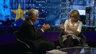 Emily Maitlis in tiny dress and tights | Newsnight | 20160419