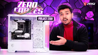 Build your PC with ZERO CABLES 😍 MSI Project Zero 🔥