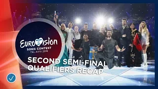 RECAP: All the qualifiers of the second Semi-Final - Eurovision 2019