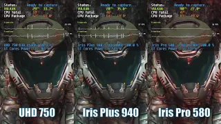 UHD 750 - Iris Plus 940 - Iris Pro 580 // Half Life 2, DiRT Rally, Dota 2, Doom 2016