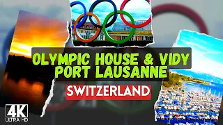 VISIT THE OLYMPIC HOUSE & Vidy Port IN Lausanne SWITZERLAND!