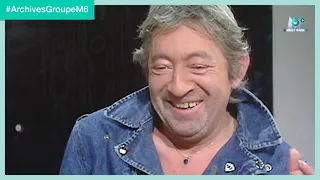 Extrait archives M6 Video Bank // Serge Gainsbourg provocateur-né.