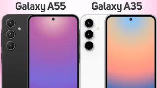 Samsung Galaxy A55 vs Samsung Galaxy A35