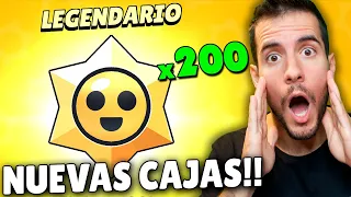 Abro x200 "NUEVAS CAJAS" de BRAWL STARS ¡PREMIOS STARR!