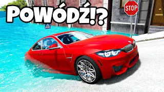 ❄️ CZY SUPERAUTO UCIEKNIE OD POWODZI!? | BeamNG Drive |