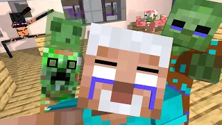 Minecraft Monster School:  The Monsters Sad Past lives