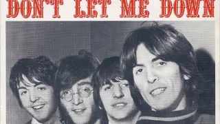 Don’t Let Me Down - The Beatles GUITAR BACKING TRACK WITH VOCALS!