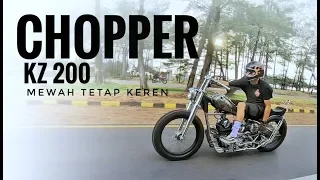 Chopper KAWASAKI KZ200 MEWAH DAN MENAWAN!!  (Review and test ride)