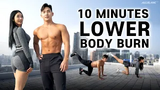 진짜 역대급 하체 자극..!!🔥 하비 탈출을 위한 고강도 하체 루틴 (ft. 10분 타바타) l 10 MIN LEGENDARY LOWER BODY WORKOUT