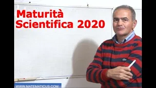 Maturità scientifica 2020. Video Lezioni di Matematica