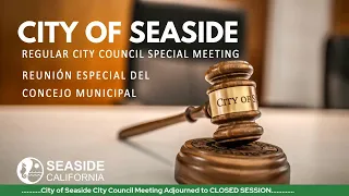 Seaside City Council Meeting 09/07/2023