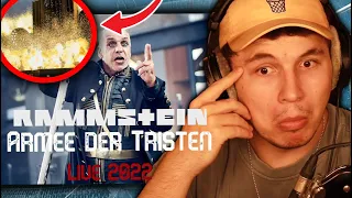 Und PLÖTZLICH wurde es DUNKEL😱!!!...Reaktion : Rammstein - Armee der Tristen (Live - 2022) PtrckTV