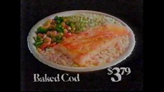 1989 Long John Silver's Commercial (Baked Seafood)