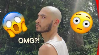 Dramatic Head Shave with Beard Shape Up - Gillette Pro Glide Razor Review