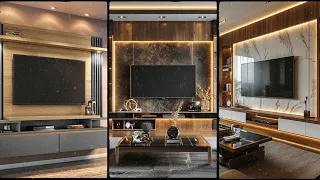 Stylish TV Wall Design Ideas to Elevate Your Living Space | Living Room Decor