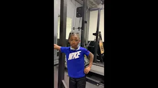 8-Year-Old Junior Olympian Smashes 18.2 mph Treadmill Sprint