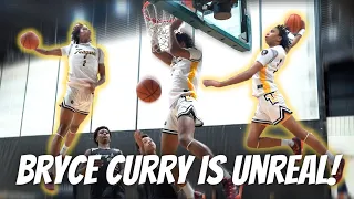 Bryce Curry Went Crazy At The Run N Slam Tournament! He Shouldn't Be Dunking Like This In 8th Grade!