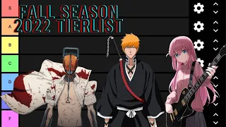 FALL 2022 ANIME (TIER LIST)