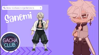 Making Sanemi in gacha club | Part 3 | Just Tom | suggested
