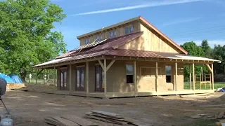 Straw-Bale Building at The Campus Farm