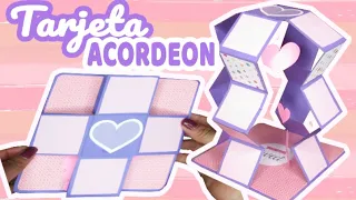 Tarjeta acordeón MUY FACIL PARA CUALQUIER OCASION || Brenda PE