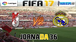 (PS4) | Liga Santander 2016-17 | Jornada 36 | Granada CF VS Real Madrid
