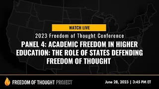 Academic Freedom in Higher Education: The Role of States Defending Freedom of Thought
