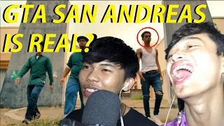 Reaction GTA SAN ANDREAS Realistic -KARYA ANAK BANGSA-