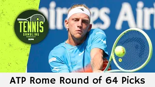 ATP Rome Second Round Picks – 5/9/24