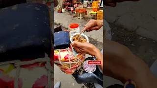 Old man selling chole bhature on cycle #shorts #short