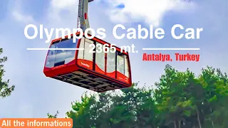 Olympos Cable Car, Tahtali Mountain | Antalya, Turkey