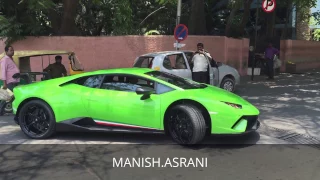 Lamborghini Huracan Performante on BANGALORE STREETS