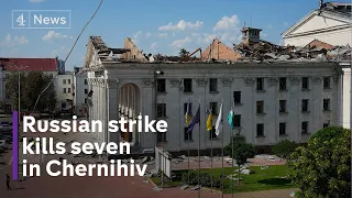 Ukraine Russia: strikes on Chernihiv condemned by UN