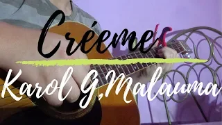 Créeme (Karol G, Maluma) - Guitarra Fingerstyle Cover [TAB] (Acustico)