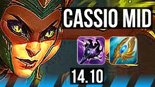CASSIOPEIA vs KASSADIN (MID) | 10/2/7 | BR Master | 14.10