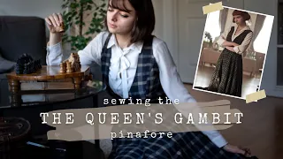 The Queen's Gambit Pinafore ♟ Sew With Me