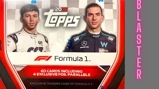 2022 Topps Formula 1 Racing Blaster Box Break and Review