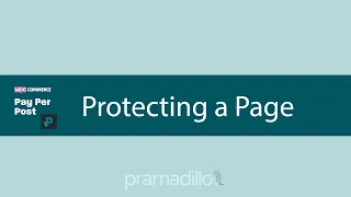 Protecting a Page/Post with Pay For Post for WooCommerce