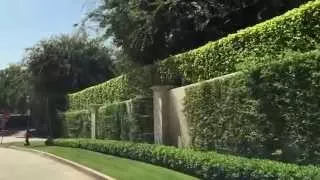 Tour the finest street in Los Angeles - Mapleton Drive in the Holmby Hills area. Christophe Choo