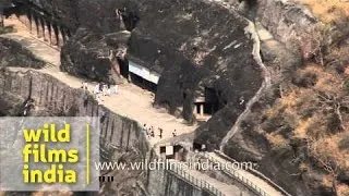 The Ajanta Caves - Aurangabad, India